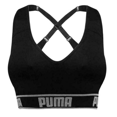 puma medium impact sports bra