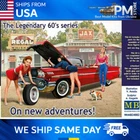 Master Box 24082 "The Legendary 60's series. On new adventures!" model 1/24