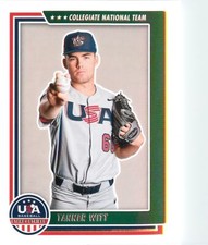 Tanner Witt 2022 Stars & Stripes Card #41 USA Baseball Collegiate National Team