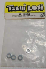 A-3023	Losi Offset Rear Axle Spacer Set  LOSA3023