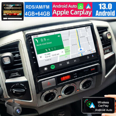 64GB For Toyota Tacoma 2005-2013 9'' Android 13 Car Stereo GPS Navi BT RDS Radio