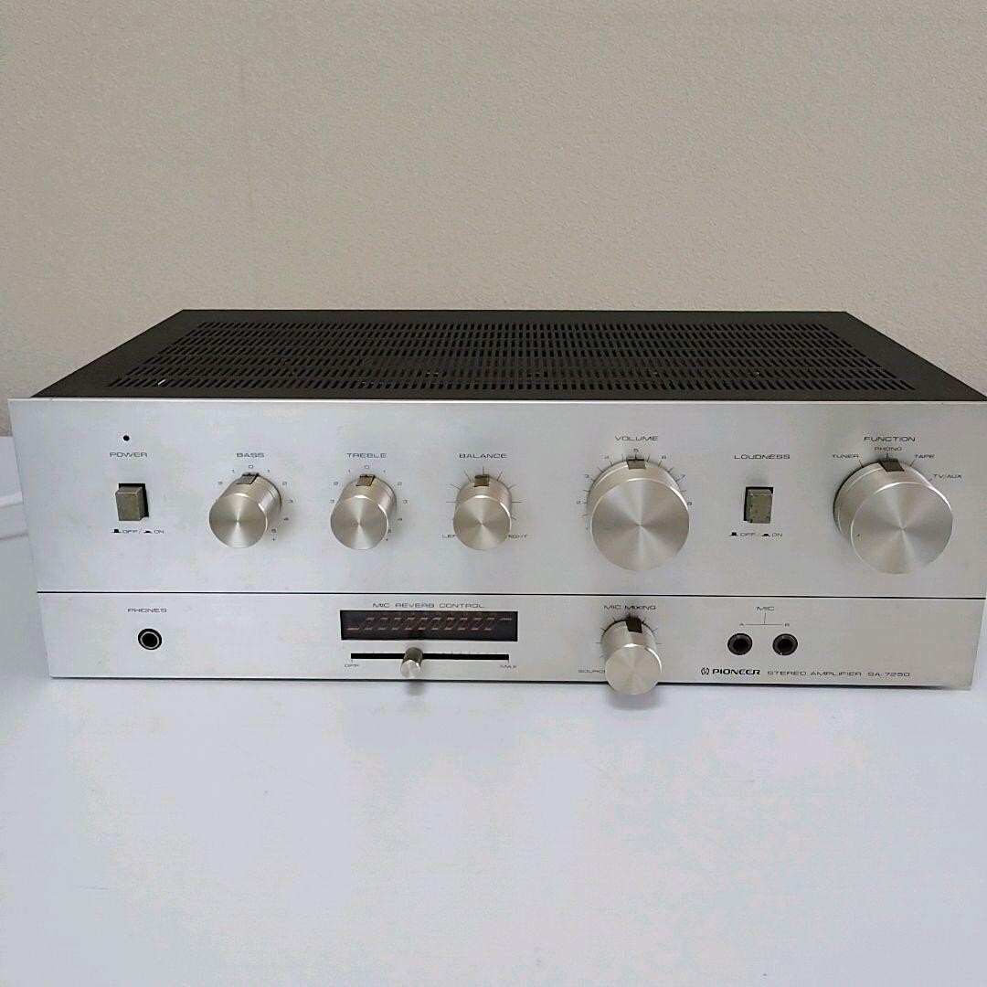 希少 完動品 PIONEER パイオニア プリメインアンプ SA-7250 PIONEER - 希少 完動品 PIONEER パイオニア プリメインアンプ SA