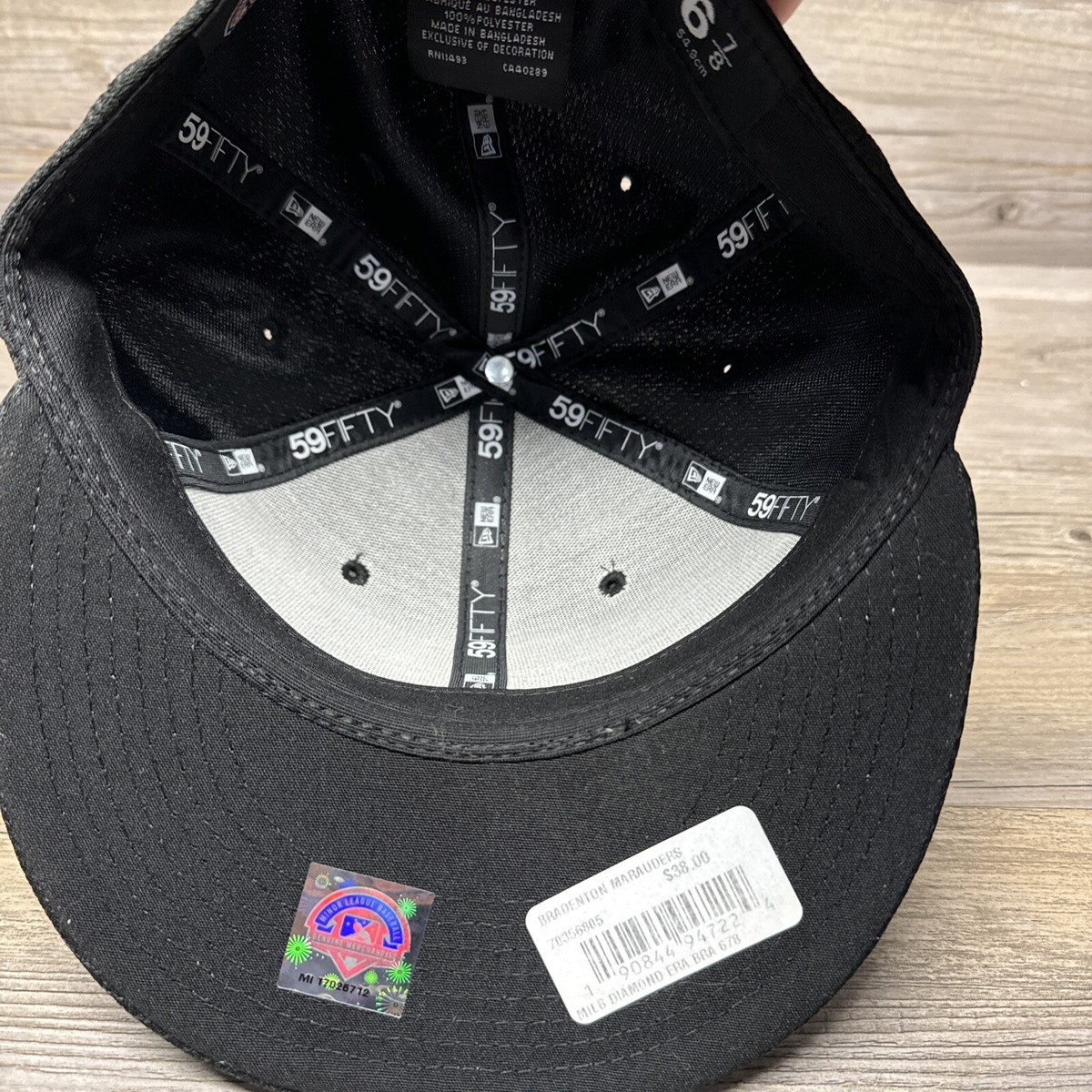 New Era Milb ブレイデントン マローダーズ 59fifty mens-new-era-yellow-bradenton-