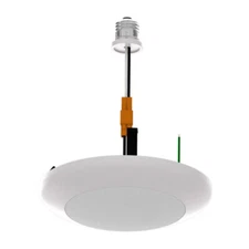 Keystone Ova - 4" Surface Downlight - 7W - CCT Select - 740Lms White Trim