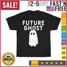 Future Ghost Funny Halloween Horror Design Vintage T Shirt Men Women Fashion NEW