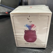 Rose Shaped Mini Massager for Women Happy Meeting Joy At Meeting New Sealed