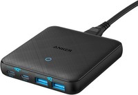 Anker USB-C LadegeräT, 543 (65W Ii) Piq 3.0 & Gan 4-Port Netzteil, DüNnes