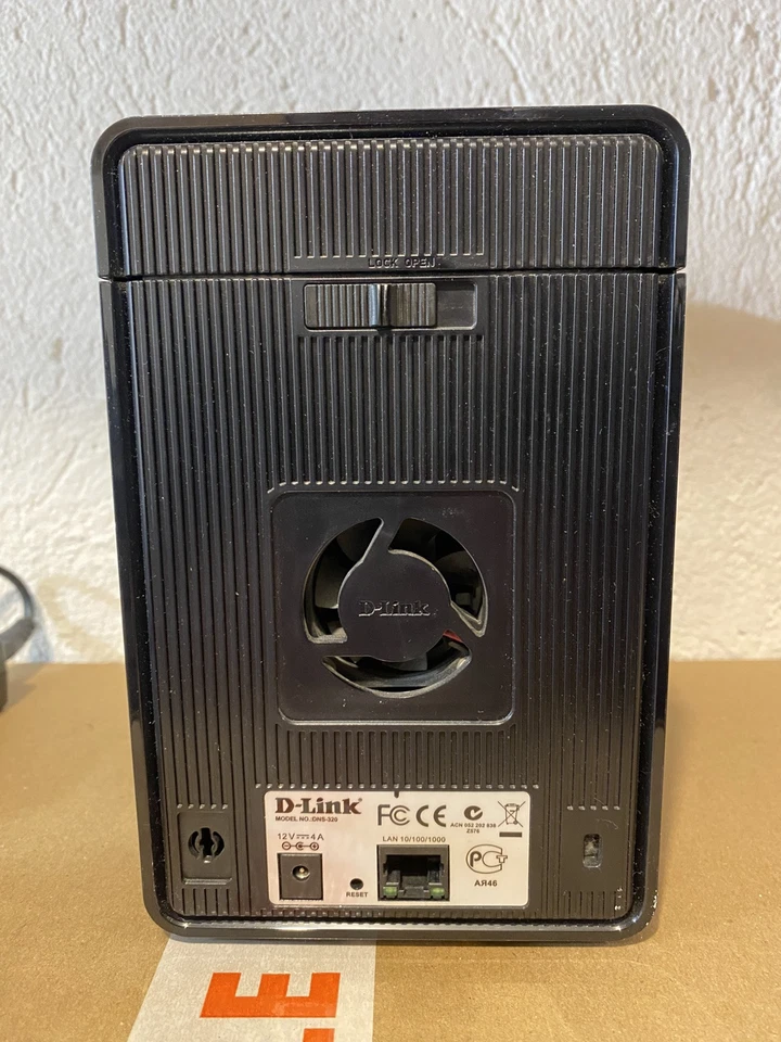 D-Link NAS DNS-320 2 X 1To non funziona Due Hard Disk Funzionante 4 Otb - Imagen 4 de 4