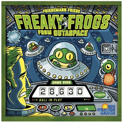 : Freaky Frogs from Outaspace - Pinball Session with Cards, Card Game for 1 P...