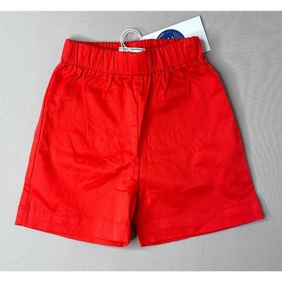 NWT CLASSIC PREP Dylan Short in Lollipop Red Boys 2T CPC