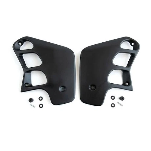 paire d ouies de réservoir neuves noir refabrication pour honda 125 crm 125crm - Photo 1/1