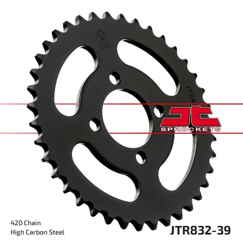 JT Steel Rear Sprocket - JTR832.39 Yamaha FS1 EA