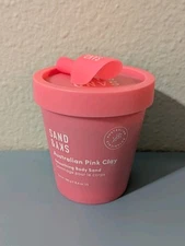 New in Box Sand & Sky Australian Pink Clay Exfoliating Body Scrub 6.4oz