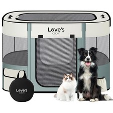 Pet Puppy Dog Playpen, Medium Dog Tent Crates Cage Indoor/Outdoor, Portable E...