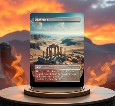 Arid Mesa Custom made Proxy game card