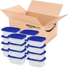 Ziploc Food Storage Meal Prep Containers - 16 Count (Open Box)