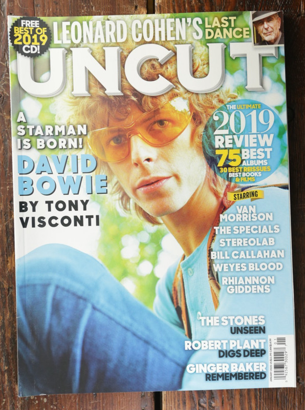 UNCUT MAGAZINE Take 272 JANUARY 2020 David Bowie THE ROLLING STONES Used