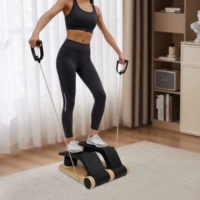 Twist Stepper Step Machine Portable Mini Twist Stepper LCD Display 330.69 lbs
