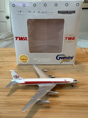 TWA Convair CV-880 Gemini Jets 1:400 Scale Diecast Model Aircraft