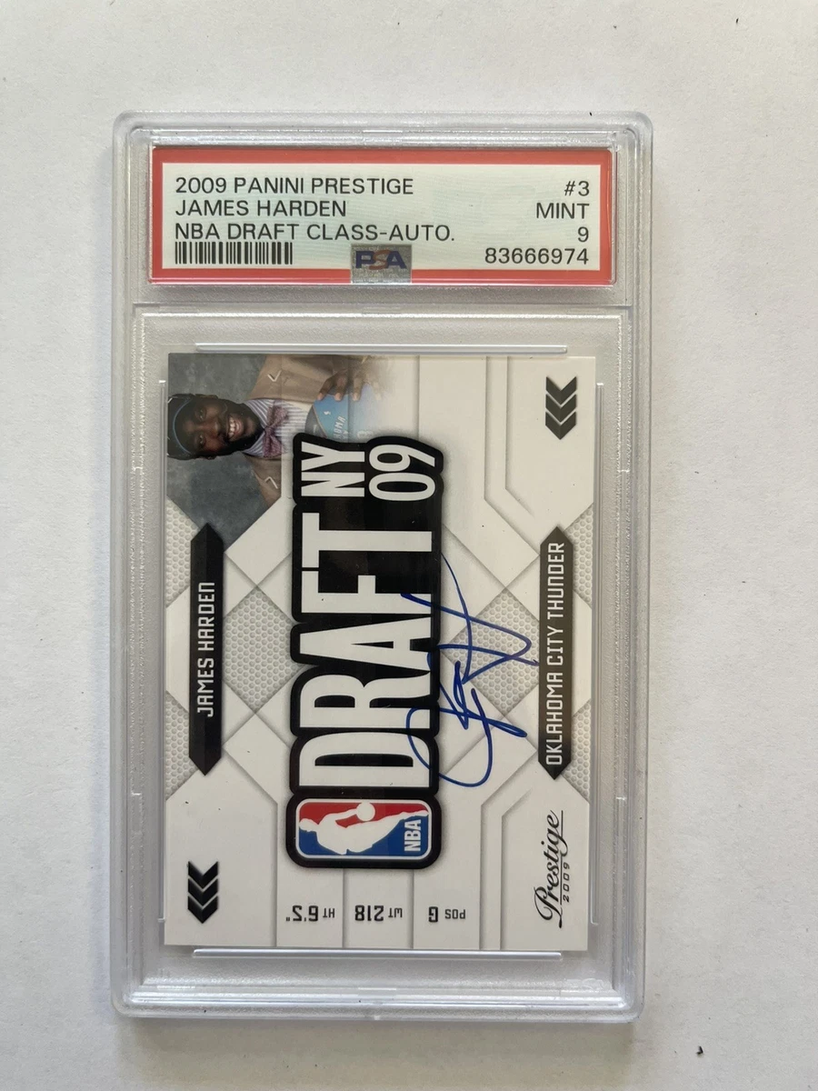 James Harden 10 Graded Basketball Autographed Sports Trading Cards