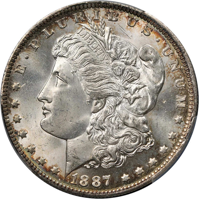 MS 64 Graded 1887 Year Morgan US Dollars (1878-1921) for sale | eBay