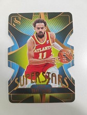 2025 Panini Silhouette Trae Young Die Cut 38/49 Atlanta Hawks Card