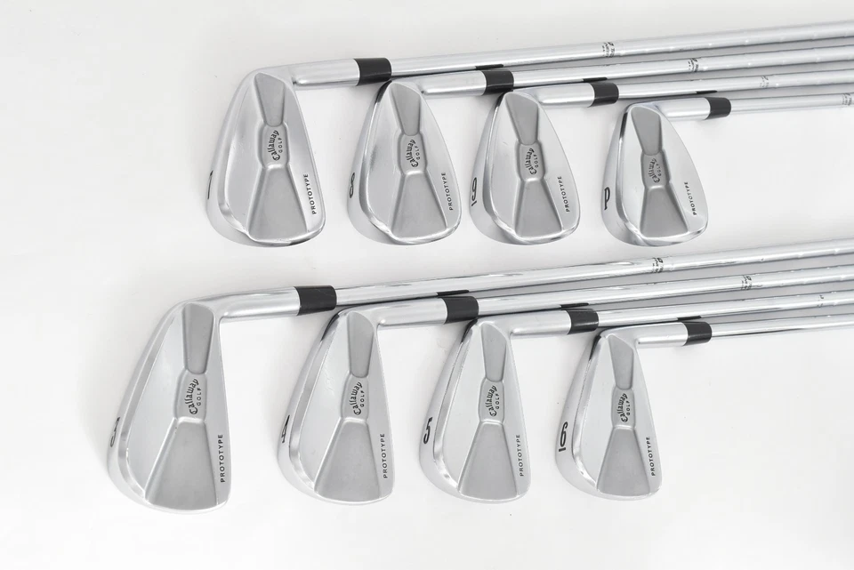 8Pcs Callaway X Prototype Iron Set 3-4-5-6-7-8-9-PW Menphis 10 Uniflex RH Irons - Image 3 of 4