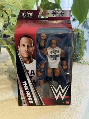 WWE The Rock Team Bring It Mattel Elite Collection Greatest Hits 