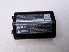 Nikon EN-EL4 Rechargeable Lithium-Ion Battery Pack Used Li-Ion 11.1V