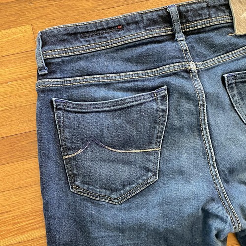 Jacob Cohën Jeans Mens 33 Made in Italy J688 Comfort Stretch Denim Button Fly - Picture 15 of 24