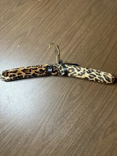 Vintage Padded Clothes Hanger Cheetah Print