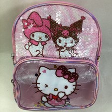Hello Kitty and Friends Iridescent 10" Mini Backpack Multi-Color NWT