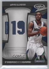 2009-10 Certified Jersey Number Die-Cut 84/99 Wayne Ellington #FOG-WE l8x