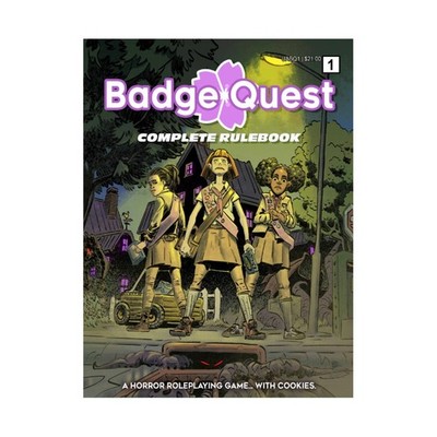 DMDave RPGs Badge Quest - Complete Rulebook New