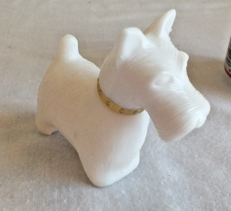 Avon Queen of Scots cerámica vidrio terrier perro cotillón colonia nuevo de stock con caja 1 oz Foto 2 de 4