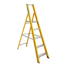 Lyte Trade MagnaStep Fibreglass Platform Step Ladders 3-10 Tread