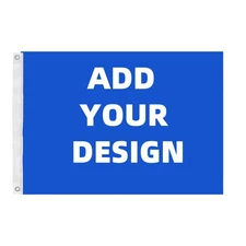 Custom Flag 3x3/4X4FT 100D Polyester Single layer Banner Personalized flag