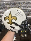 Drew Brees Saints Speed Authentic Signed Lunar  Full Size Football Helmet