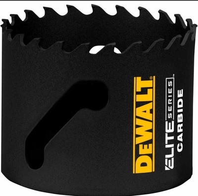 DeWalt DAH3312 Elite Series Carbide Hole Saw 3-1/2  Metal Wood Cutting New