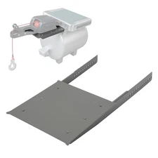 Universal Pontoon Accessory Mount Platform For Grill /Anchor Winch Powder Coated