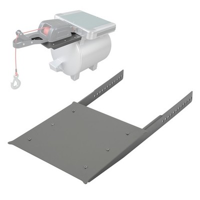 Universal Pontoon Accessory Mount Platform For Grill /Anchor Winch Powder Coated