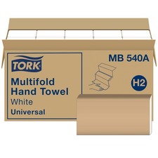 Toallas blancas multifold H2 100 recicladas 1...