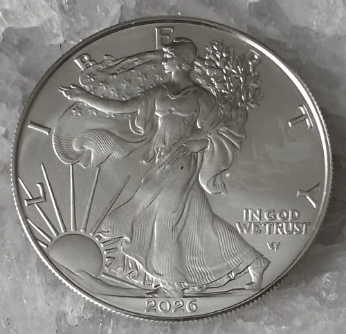 2026 American Silver Eagle 1 oz .999 Fine Silver Dollar Uncirculated Bullion