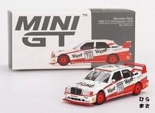 Miniature Car 1/64 Mercedes Benz 190E 2.5-16 Evo II DTM 1991 LHD 78 Mini GT