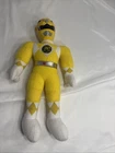 Vintage 1993 Saban Yellow Power Ranger 13 Plush Doll