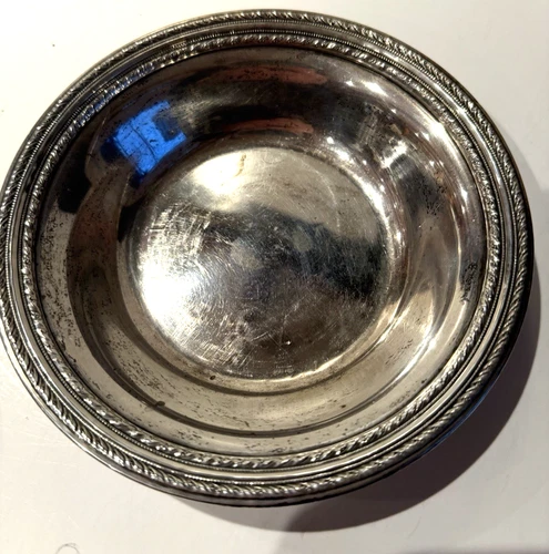 Reed & Barton Sterling 6.25" Bowl X487 `1939 Flower Mark