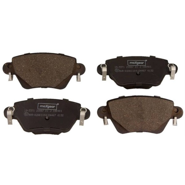 Maxgear BremsbeläGe Bremsbelegsatz Hinten FüR Renault Kangoo-image
