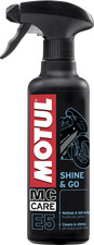 MOTUL MC CARE E5 Shine & Go SPRAY KUNSTSTOFF GL&Auml;NZEND VERKLEIDUNGEN LACK 400ml