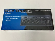 Brand New Key Tronic KT800PS2 Enhanced Keyboard