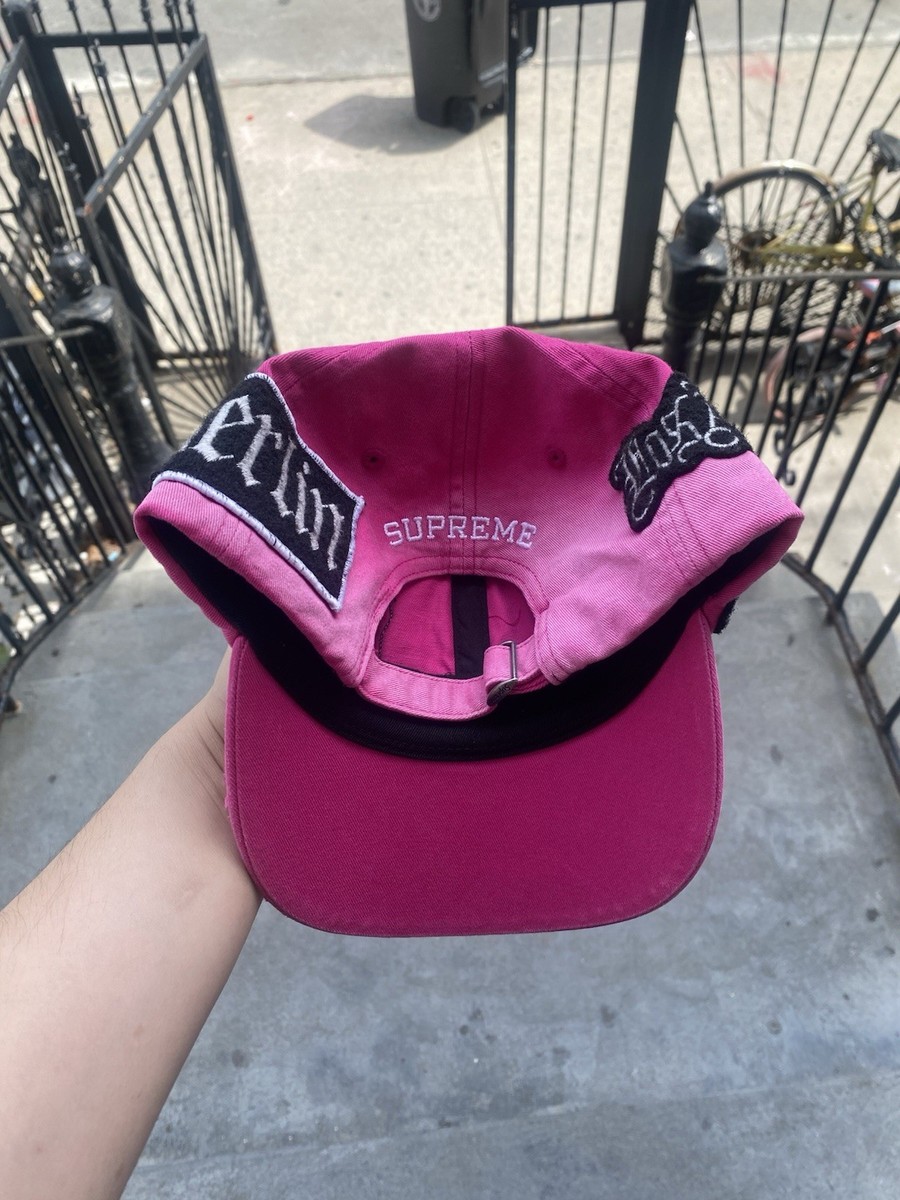 Supreme City Patches 6 Panel Hat pink | eBay
